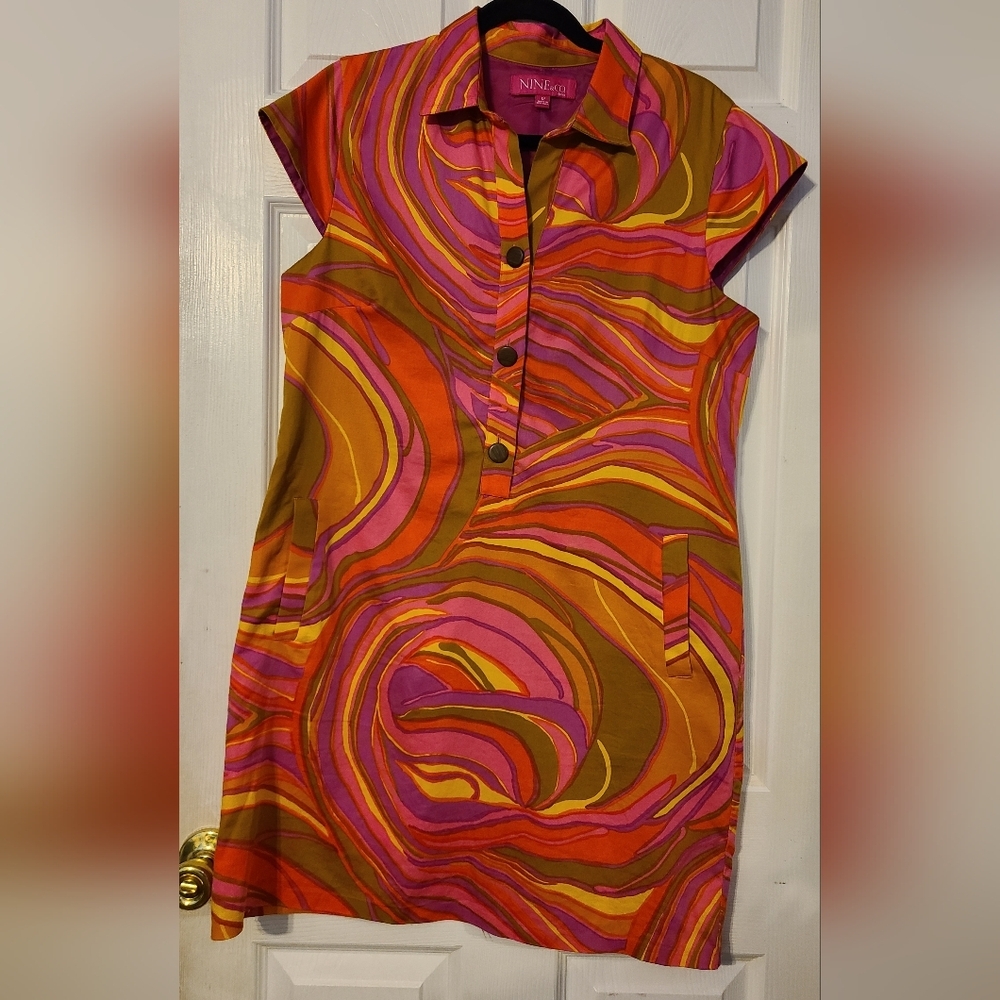 Nine & Co. Multicolor Dress Size 12